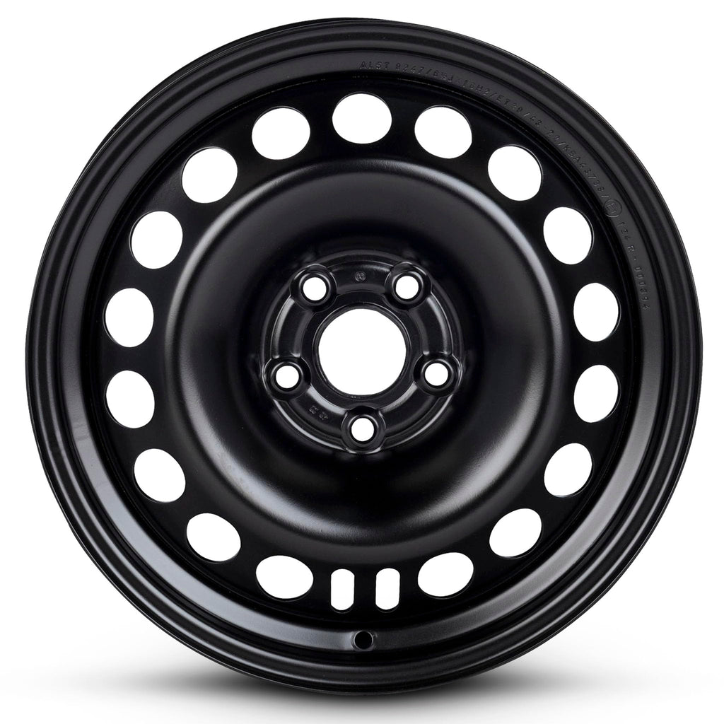 16 Inch Black Painted Steel Rim X445485