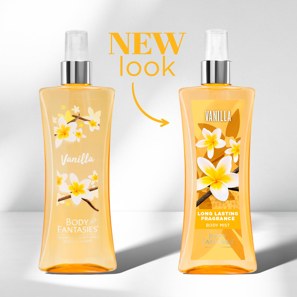 Vanilla Fragrance Body Spray 8 Ounce H36341