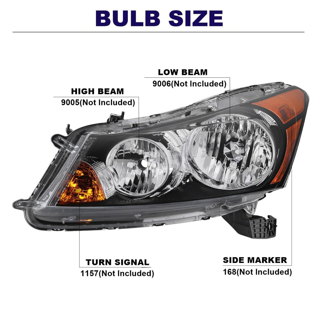 Headlights with Amber Reflector Y661