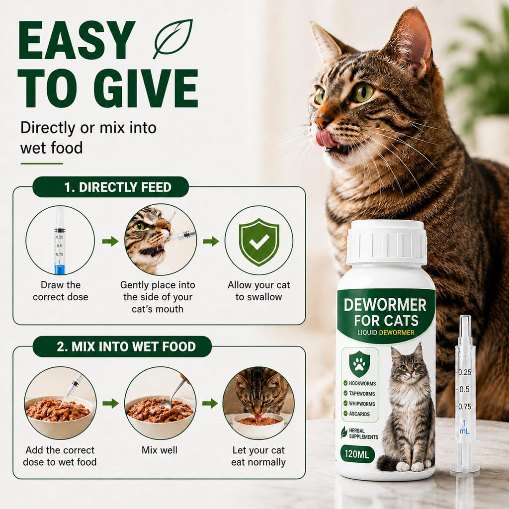 Broad Spectrum Liquid Cat Dewormer S4173