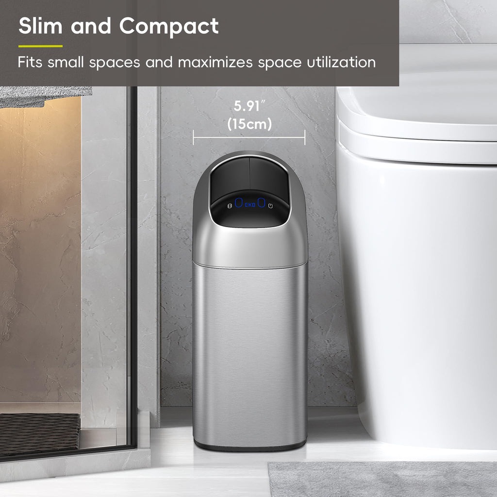 10L Stainless Steel Sensor Trash Can S532631