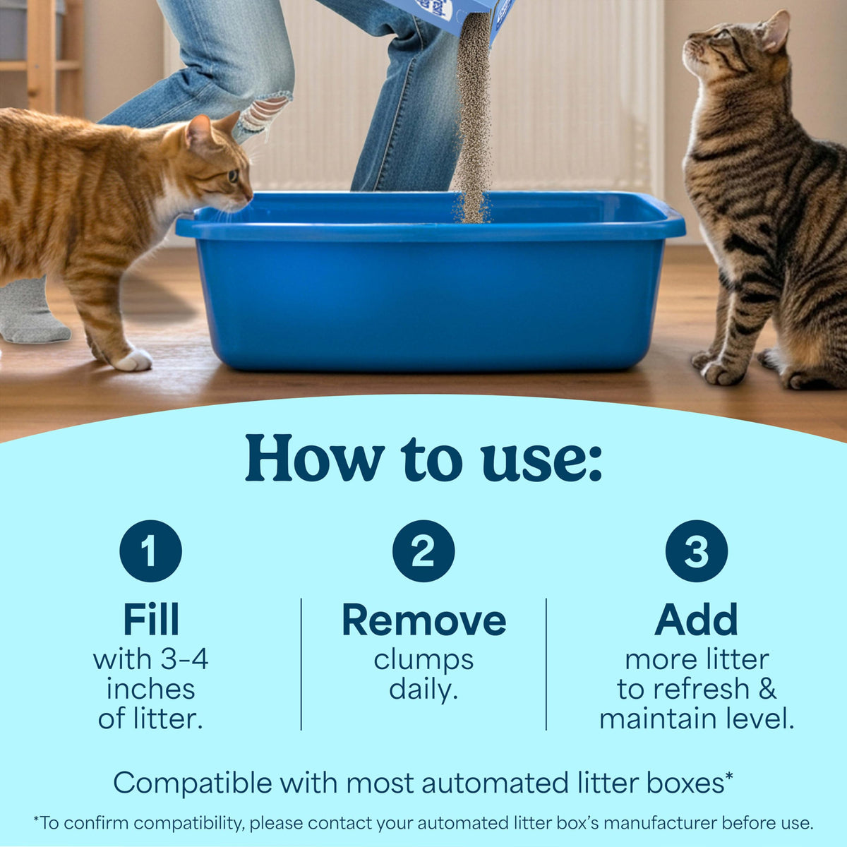 Multi Cat Clumping Litter 22 lb. Box N839401