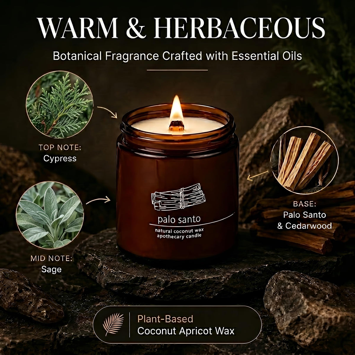 Scented Candle 16 oz Pack of 2 V917
