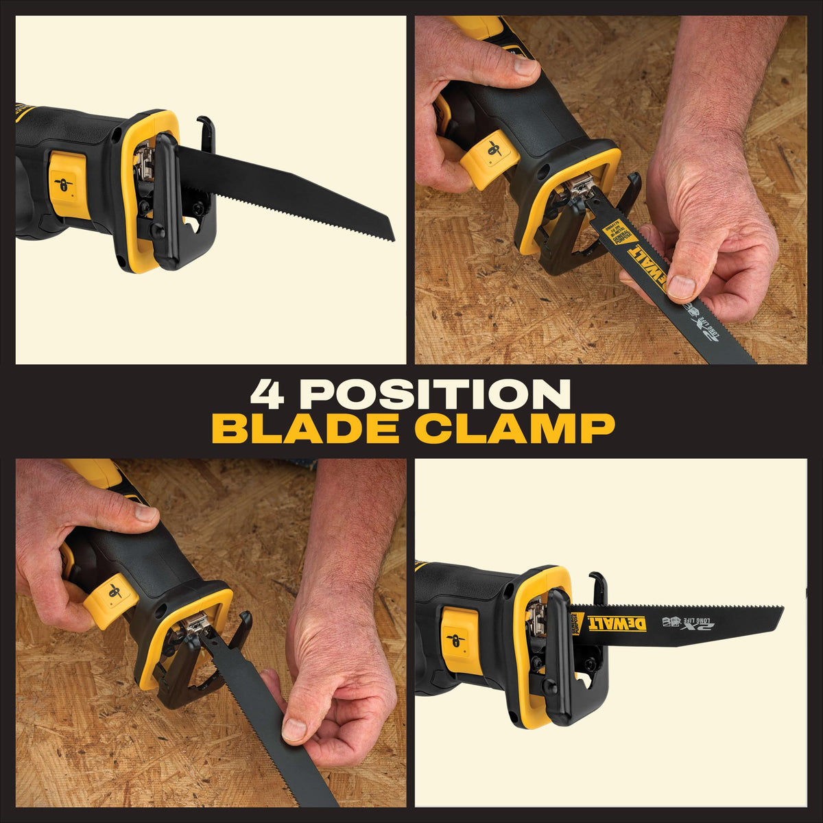 20V MAX Cordless Brushless Compact Reciprocating Saw N6580