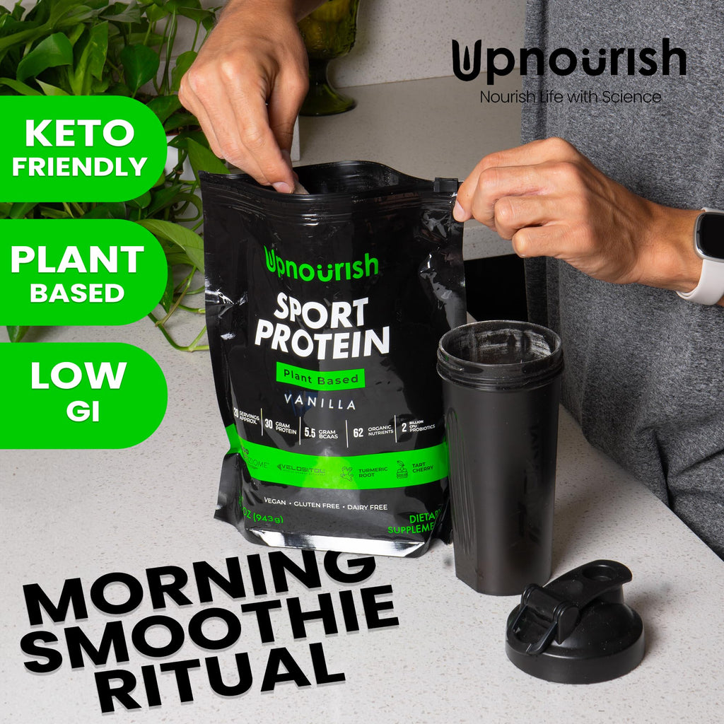 Vanilla Vegan Plant Based Protein Powder S919
