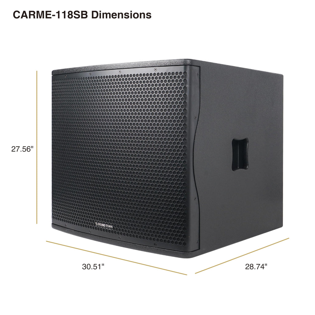 18" 1600W Passive Subwoofer H8194