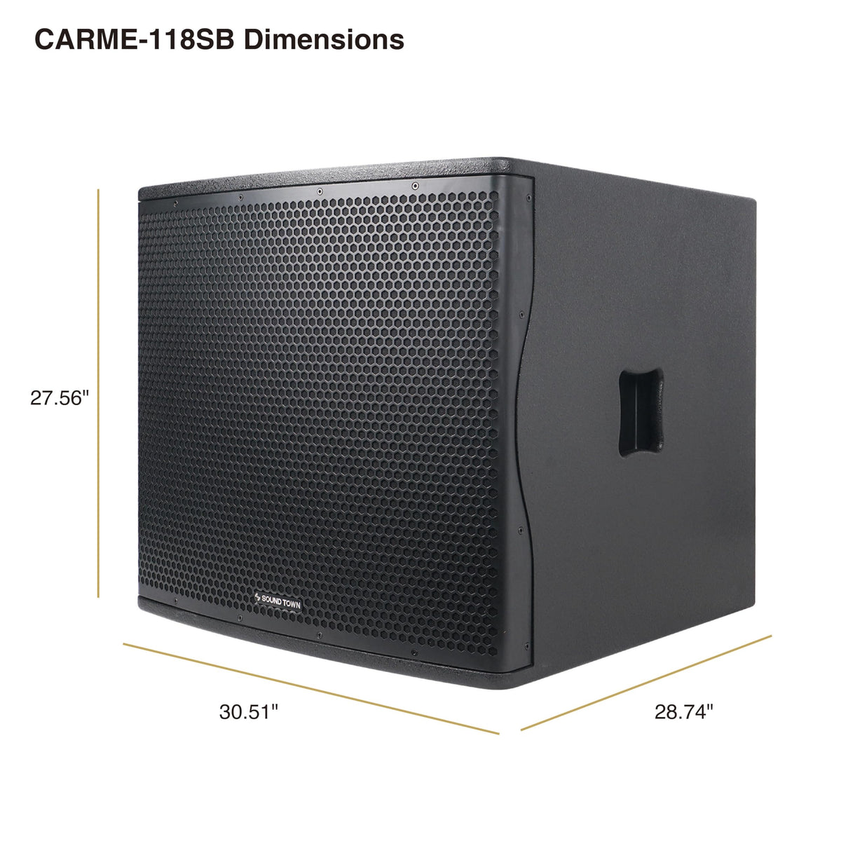 18" 1600W Passive Subwoofer H8194