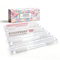 Set of 4 Clear Acrylic Mahjong Racks with Pushers H969880