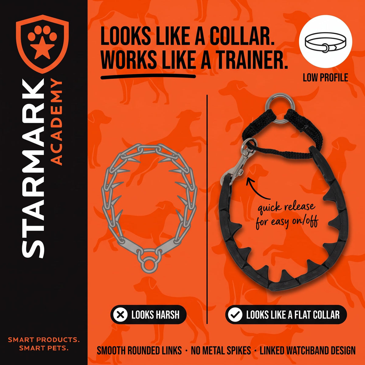 Large No-Pull Dog Collar H153