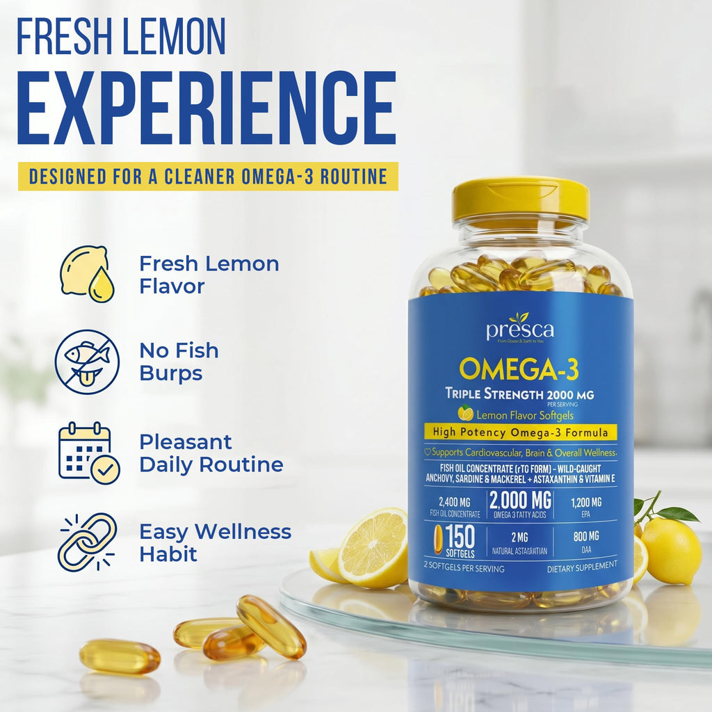 Omega 3 Fish Oil 2400mg 150 Softgels M353523