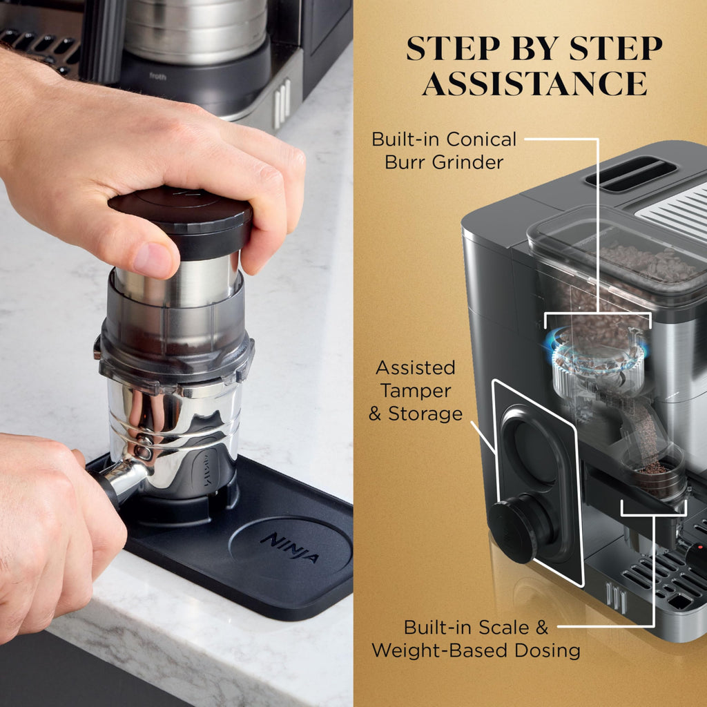 3-in-1 Espresso Drip Coffee & Cold Brew Machine Y698334
