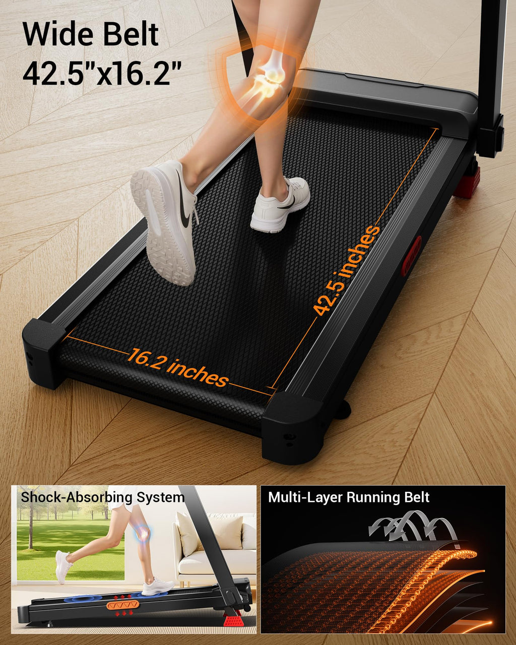 Treadmill with 20% Incline N9384
