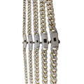 14K Gold Cuban Link Necklace Bracelet Chain X448722