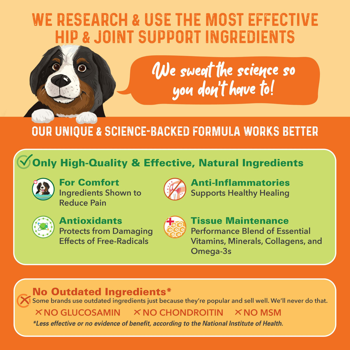 Hip and Joint Supplement for Dogs 90 Ct Soft Chews K860