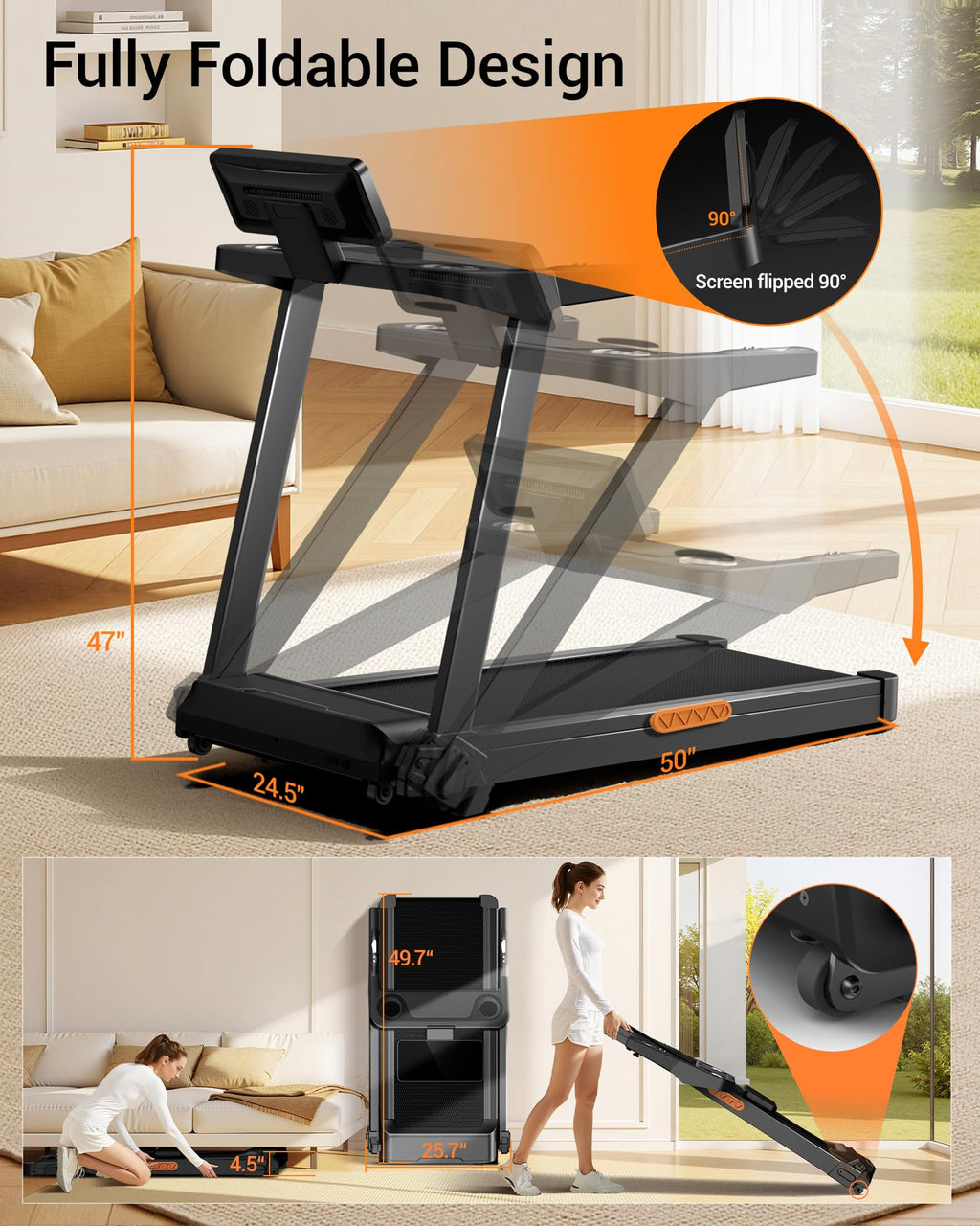 Treadmill with 20% Incline N9384