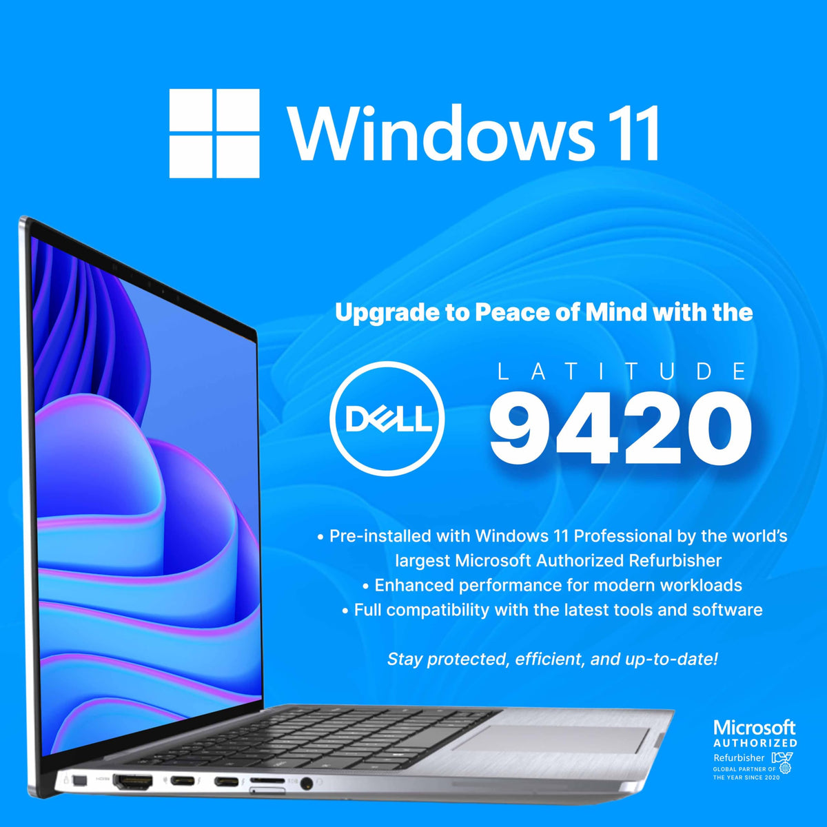 14" FHD Intel Core i7 16GB RAM 512GB SSD Windows 11 Pro Laptop I89908
