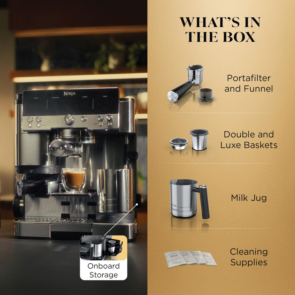 3-in-1 Espresso Drip Coffee & Cold Brew Machine Y698334