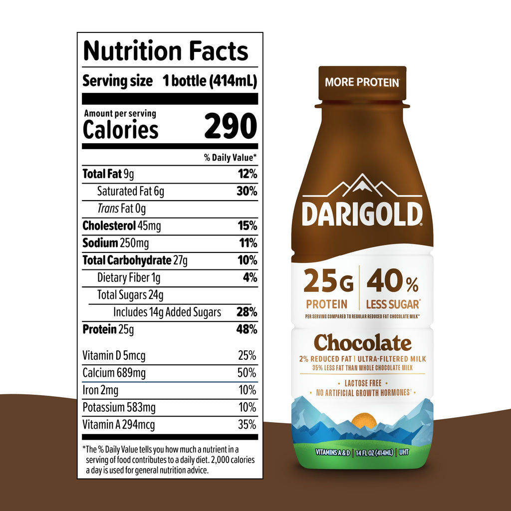 High Protein Chocolate Milk 14oz 12ct G6794