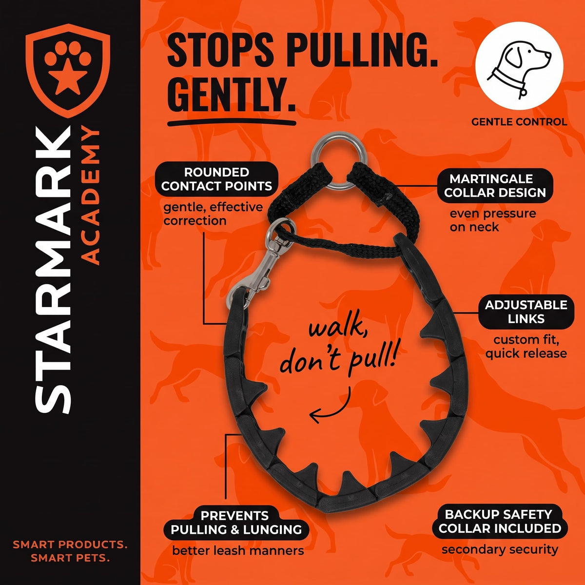 Large No-Pull Dog Collar H153