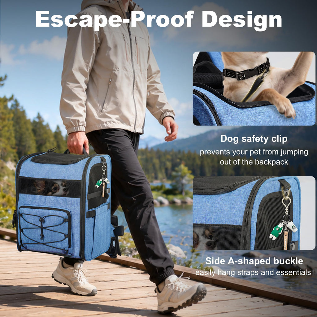 Blue Pet Carrier Backpack T26370