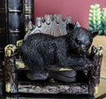 Coaster Set with 4 Bear Paw Tracks Coasters F3764