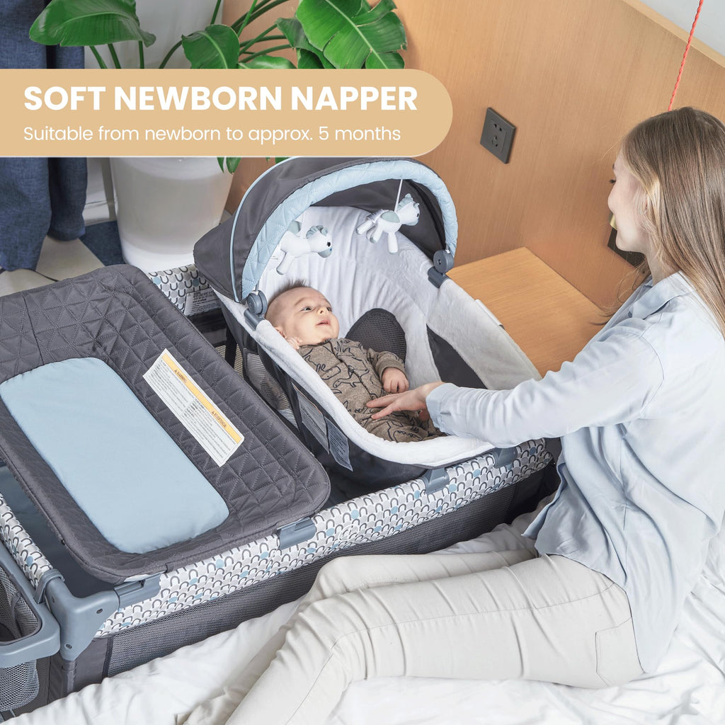 5 in 1 Foldable Baby Crib Playpen I20301