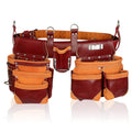 Maroon Leather Tool Belt U256