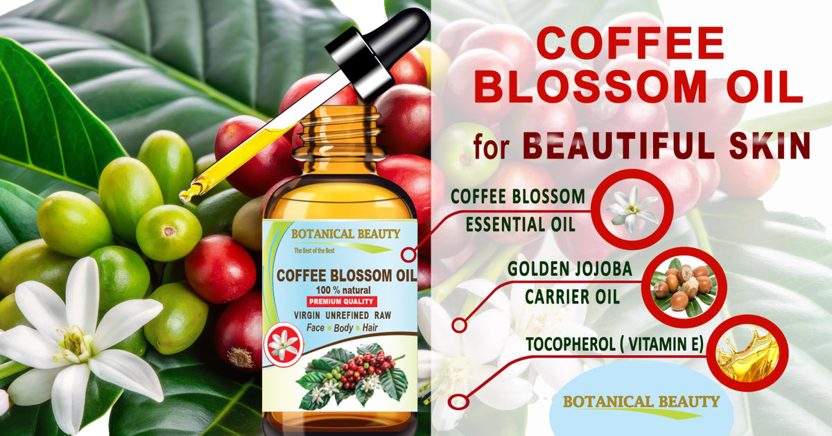 100% Natural Coffee Blossom Oil 1 Fl.oz. K221693