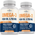 Triple Strength Omega 3 Fish Oil 3750 mg EPA & DHA 180 Count N338792