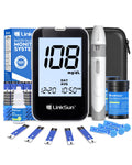Blood Sugar Testing Kit, 100 Strips & Lancets Y739522