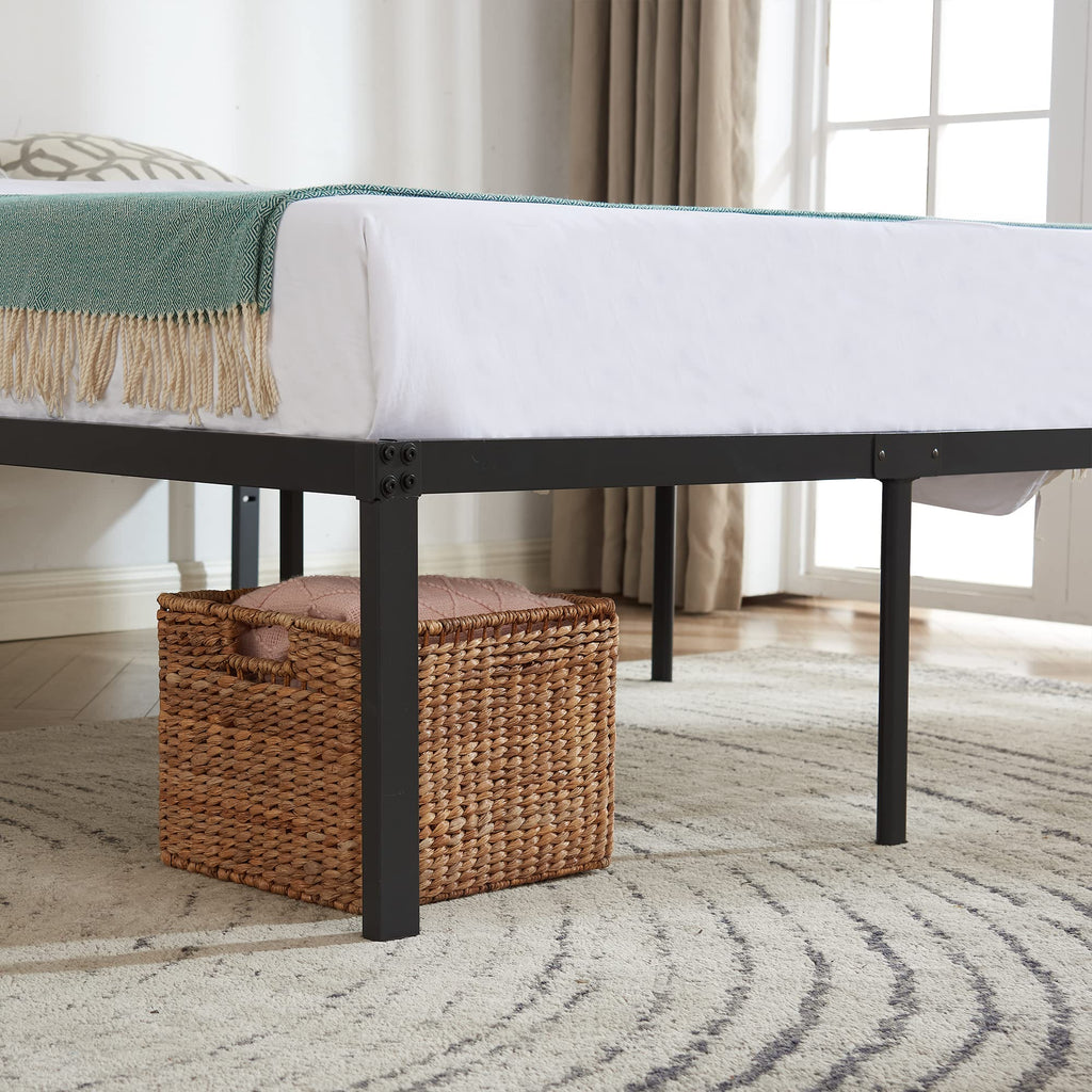 Queen Size Metal Platform Bed Frame K608126