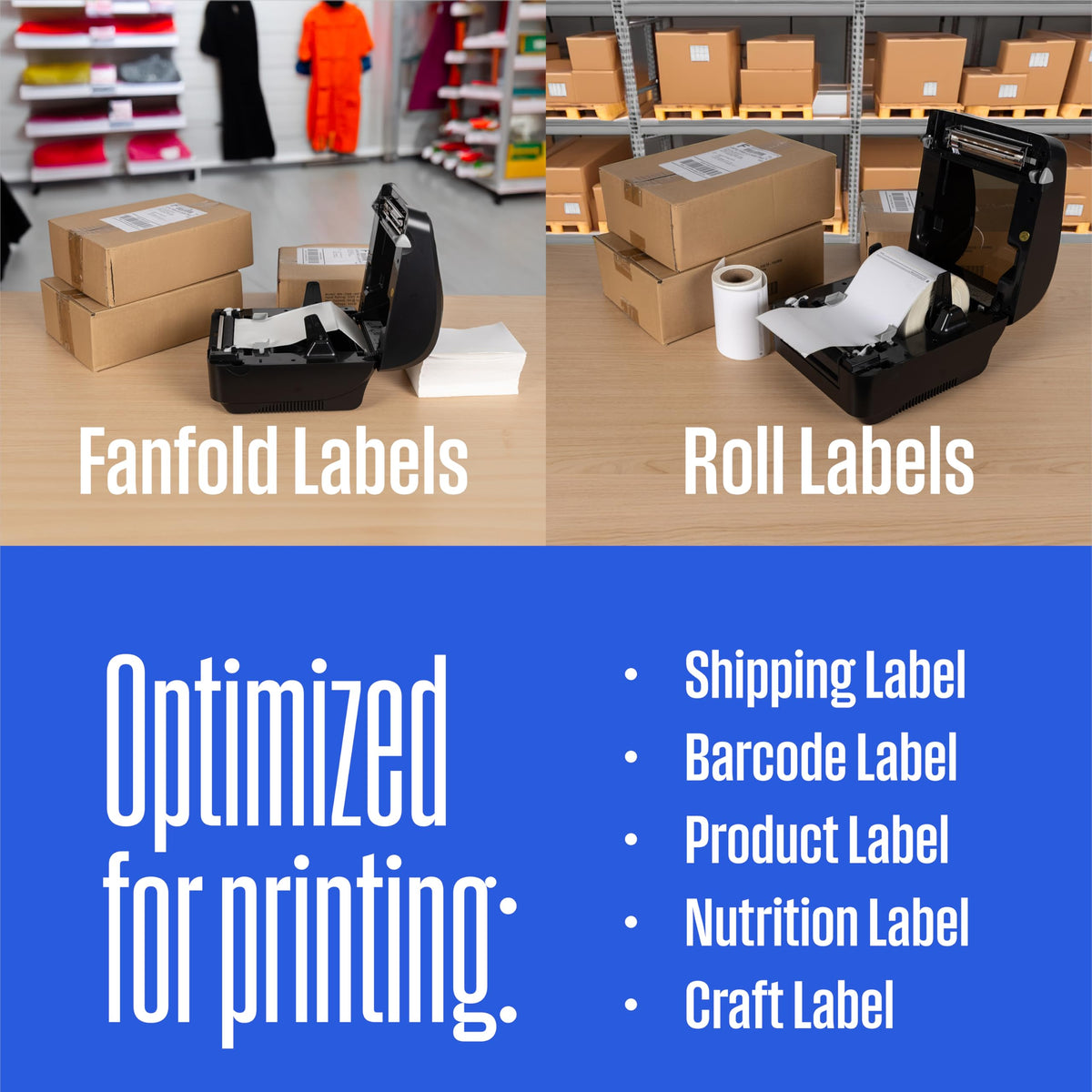 Thermal Shipping Label Printer USB 4x6 Commercial Grade Desktop Label Printer R16032