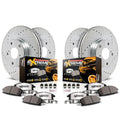 Front & Rear Brake Pad & Rotor Kit Q201