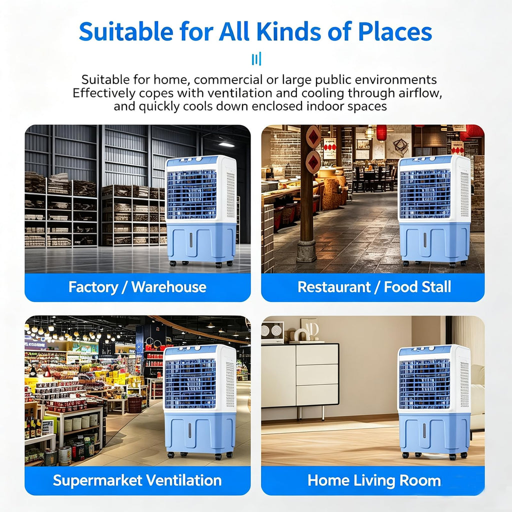 Remote Control Evaporative Air Cooler 20L J689490