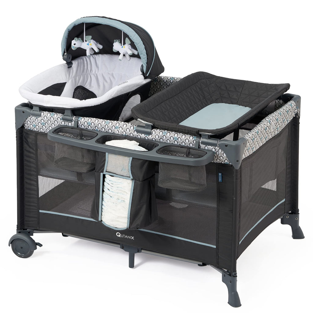 5 in 1 Foldable Baby Crib Playpen I20301