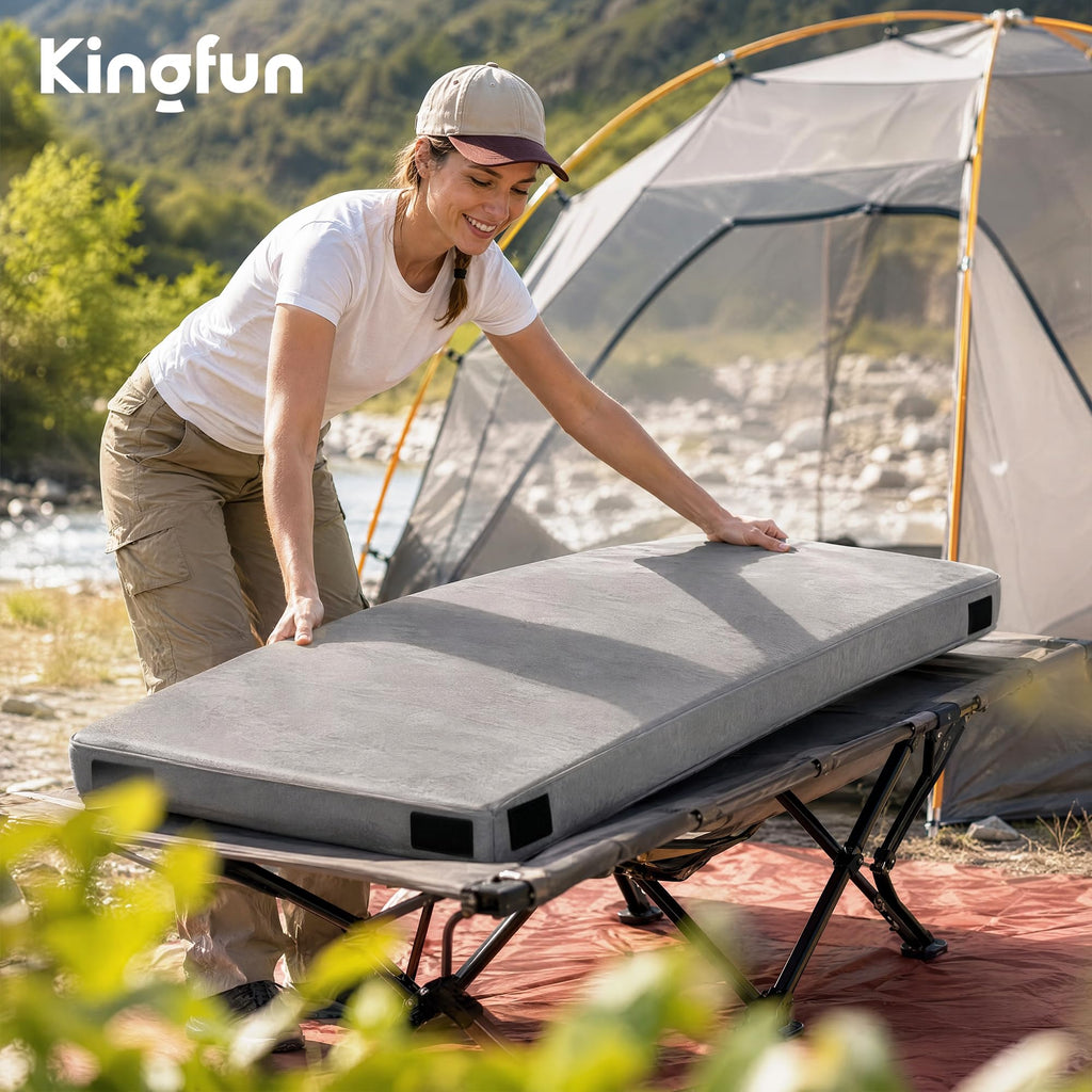 3 Inch Memory Foam Camping Mattress Pad B248