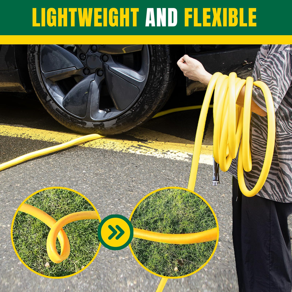 Lightweight Kink Free 5/8" x 100 FT Garden Hose A579520