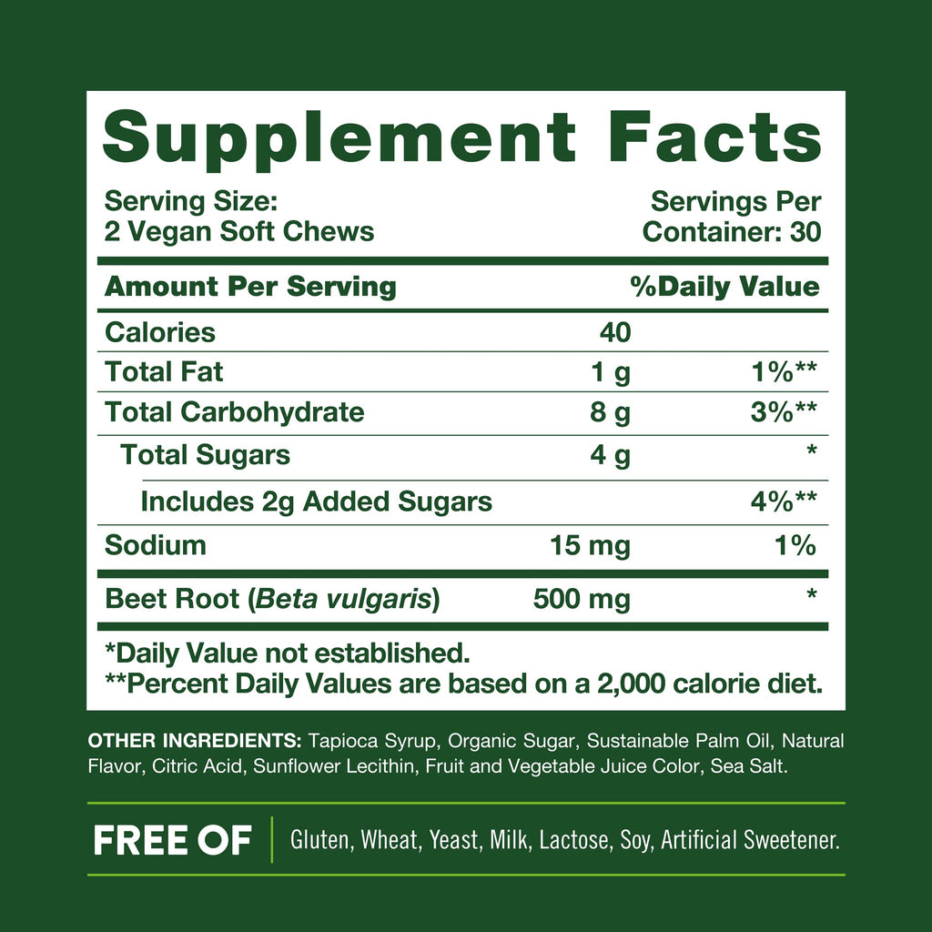 Beet Root Chews B76421