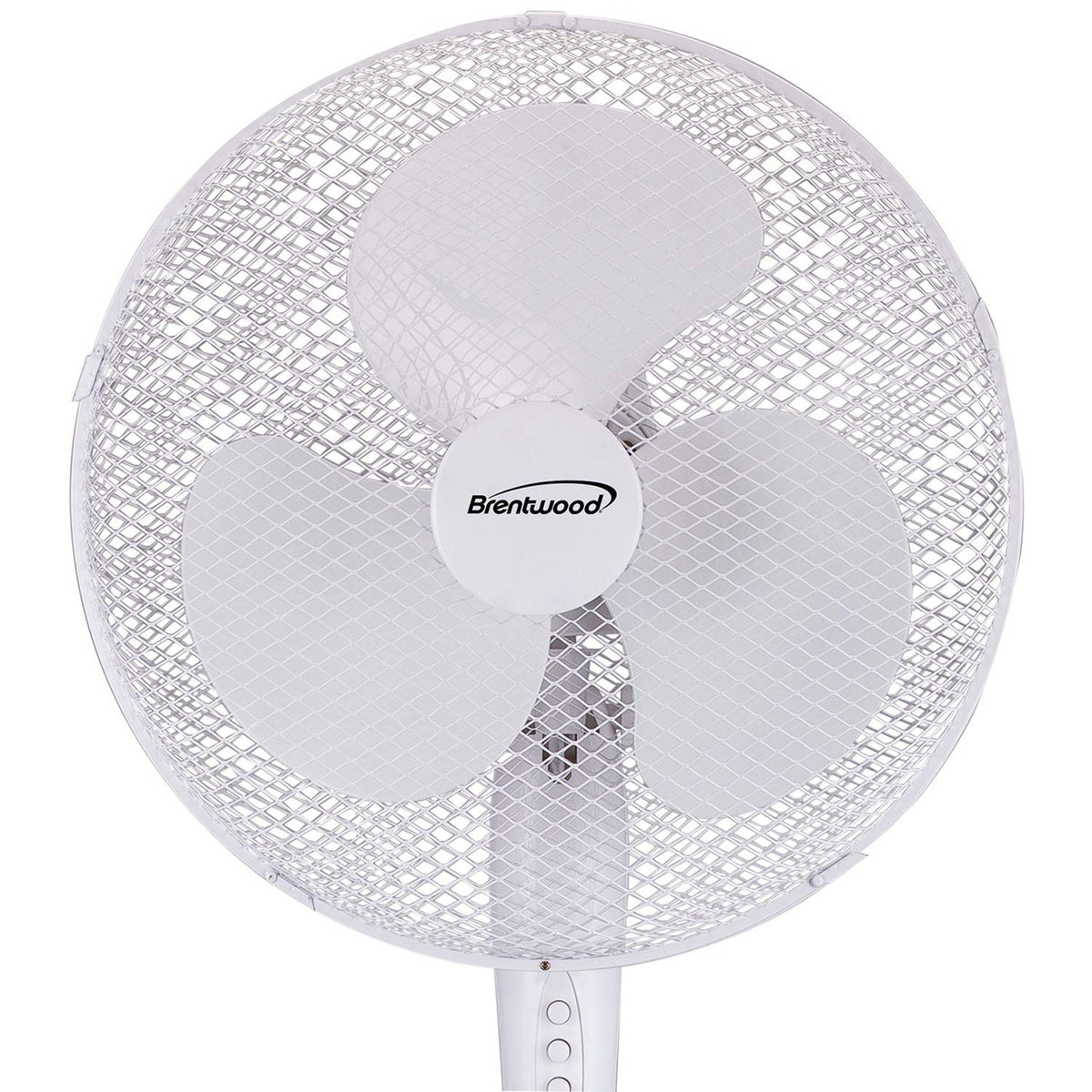 White 16-inch 3-Speed Oscillating Stand Fan G515365
