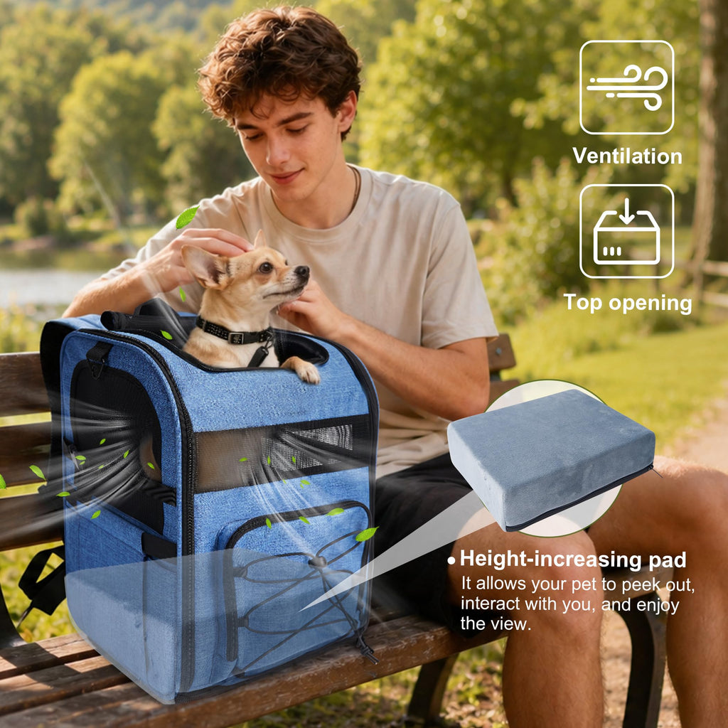 Blue Pet Carrier Backpack T26370