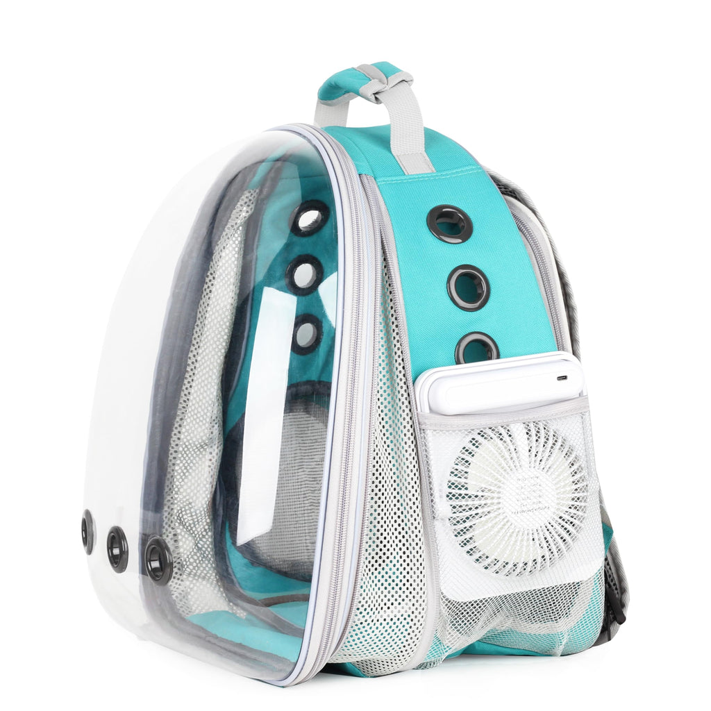 Expandable Cat Backpack with Mini Fan B390204