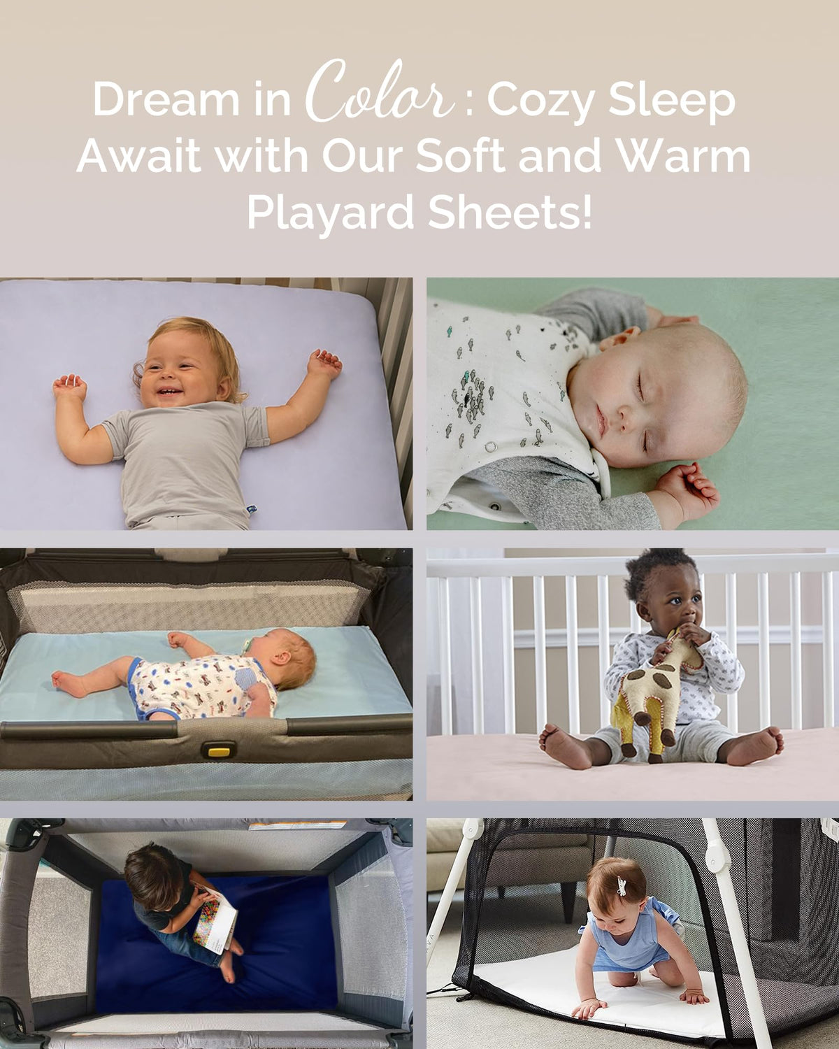 Grey Navy 3 Pack Jersey Pack and Play Sheets A104