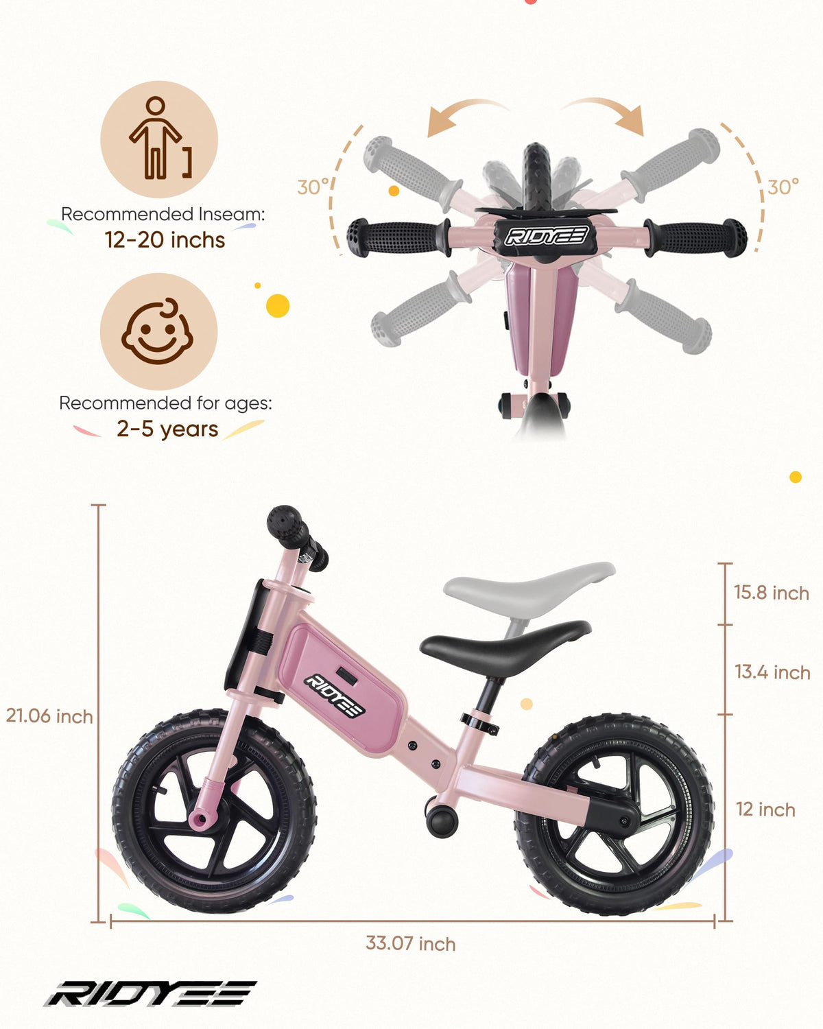 Toddler Balance Bike W1381