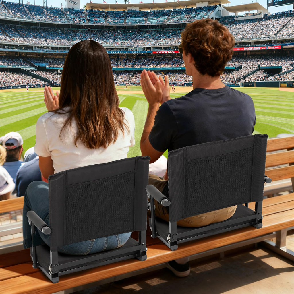 2 PCS Stadium Seats with Back Support A442836