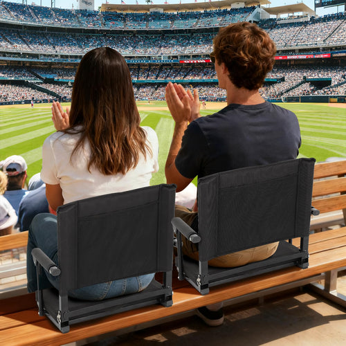 2 PCS Stadium Seats with Back Support A442836