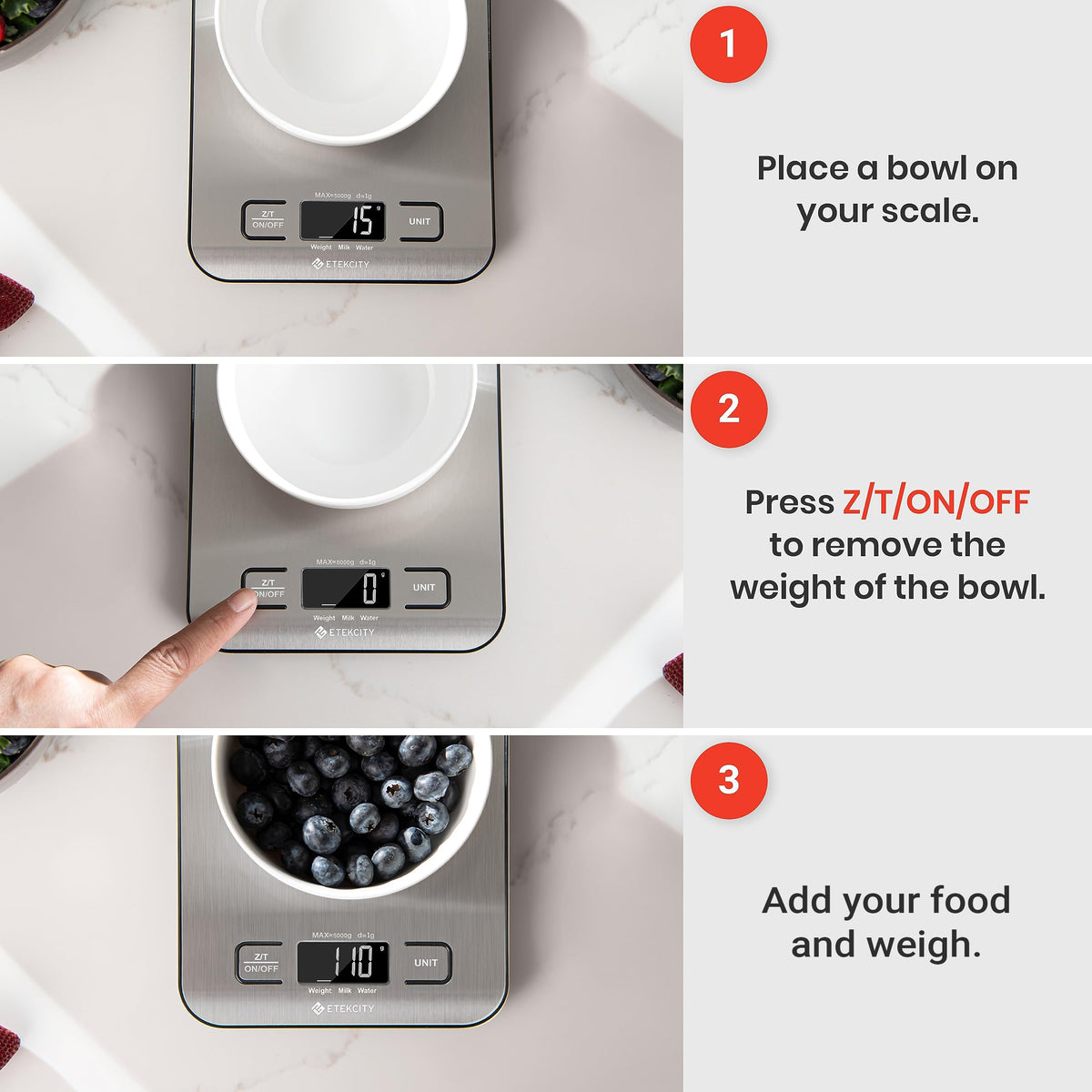 Digital Food Kitchen Scale A733170