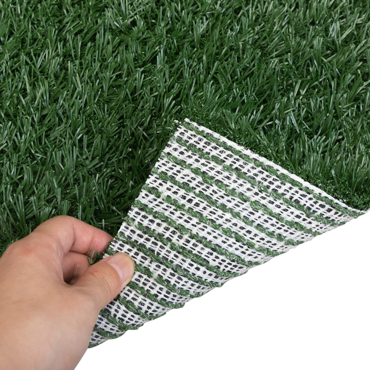 2 Packs Artificial Grass Patch 23" x 18" L253
