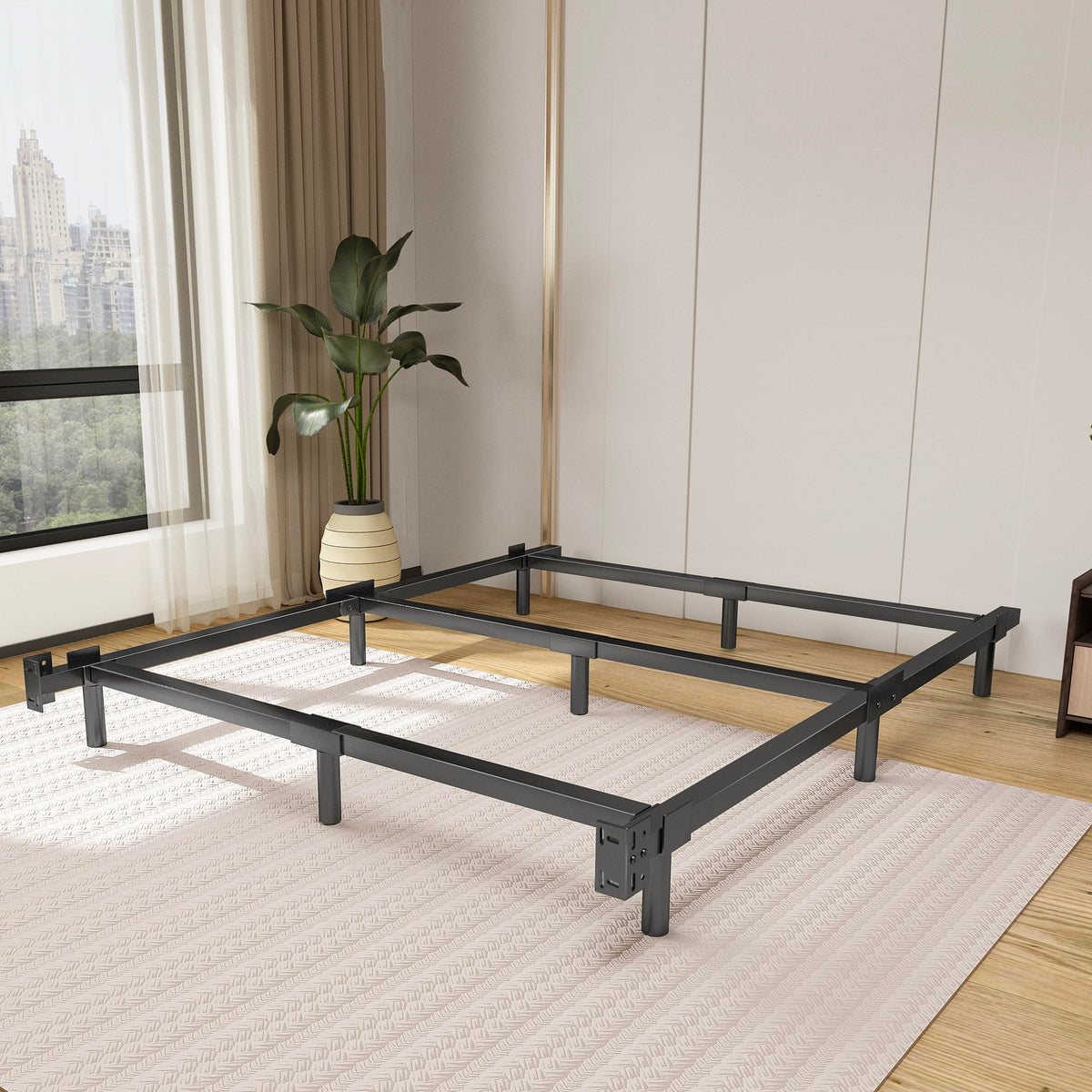 Queen Size 7 Inch Metal Bed Frame F3341