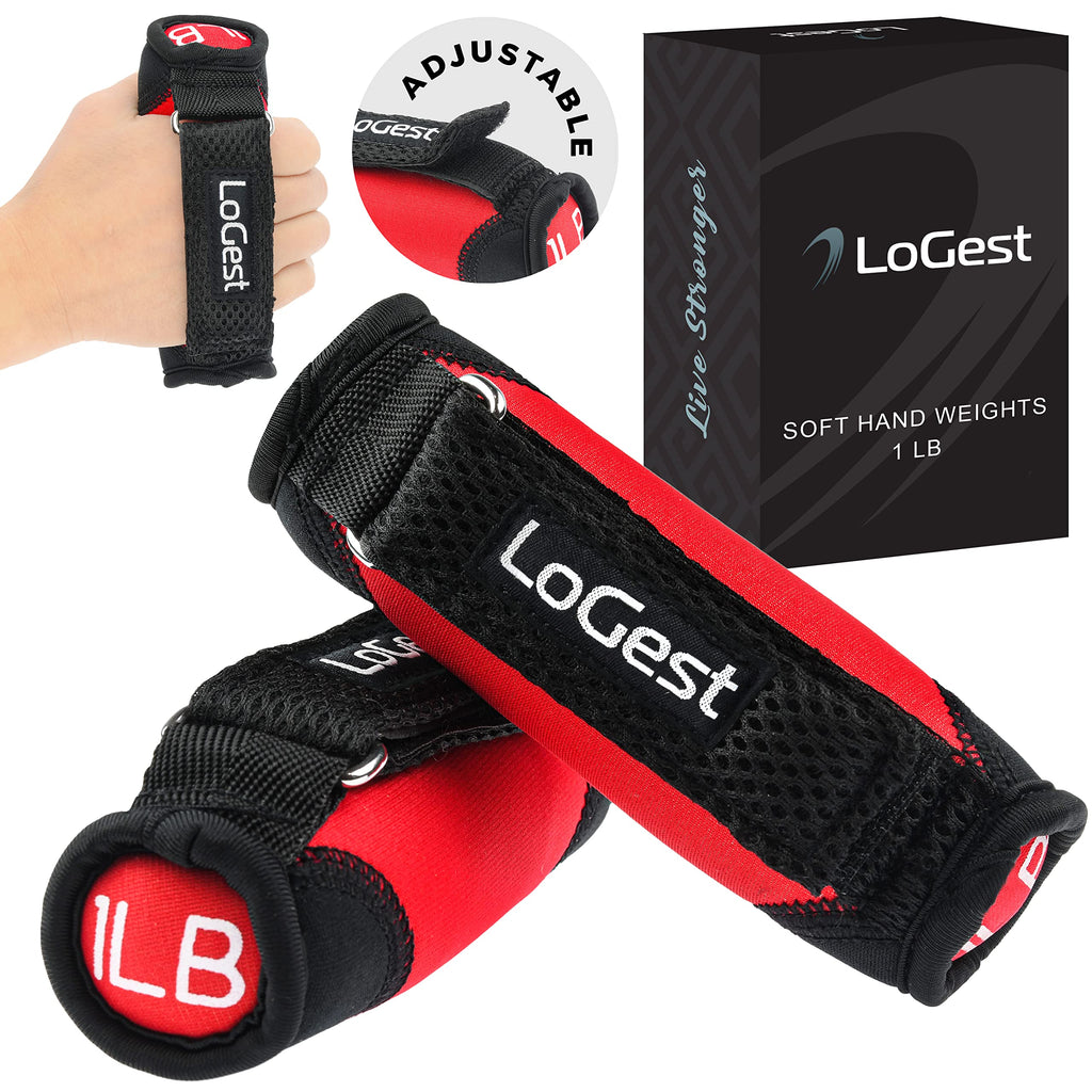 Soft Hand Weights with Straps H67721