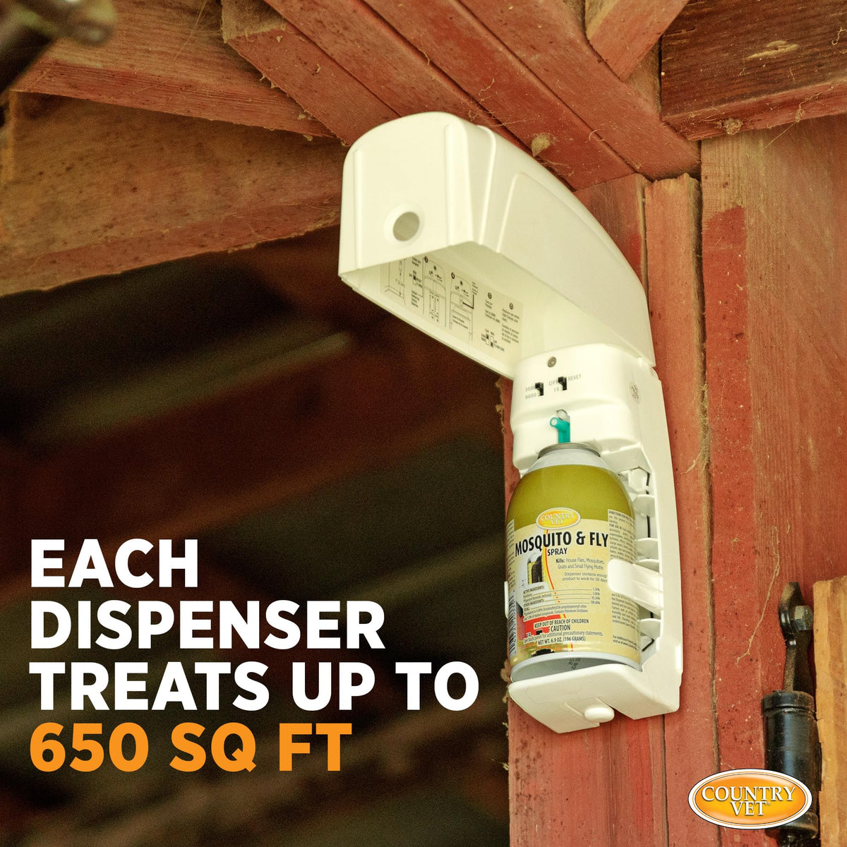 Mosquito Fly Metered Spray Refill & Automatic Metered Dispenser Case of 12 F21558